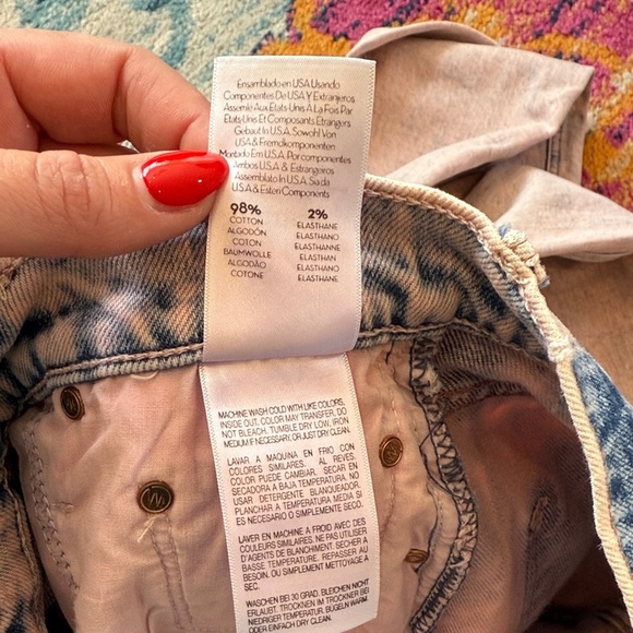 MOTHER The Tripper Crop Fray “Juicy Fruit” Jeans - Picture 10 of 14